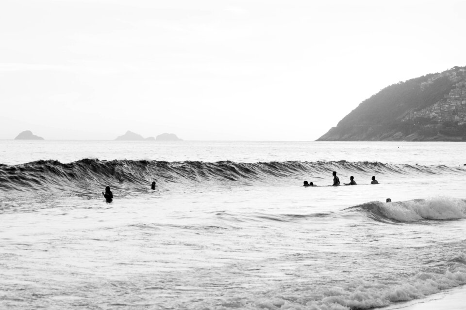 Beach summer horizon