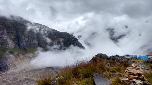 Mountain nepal stone