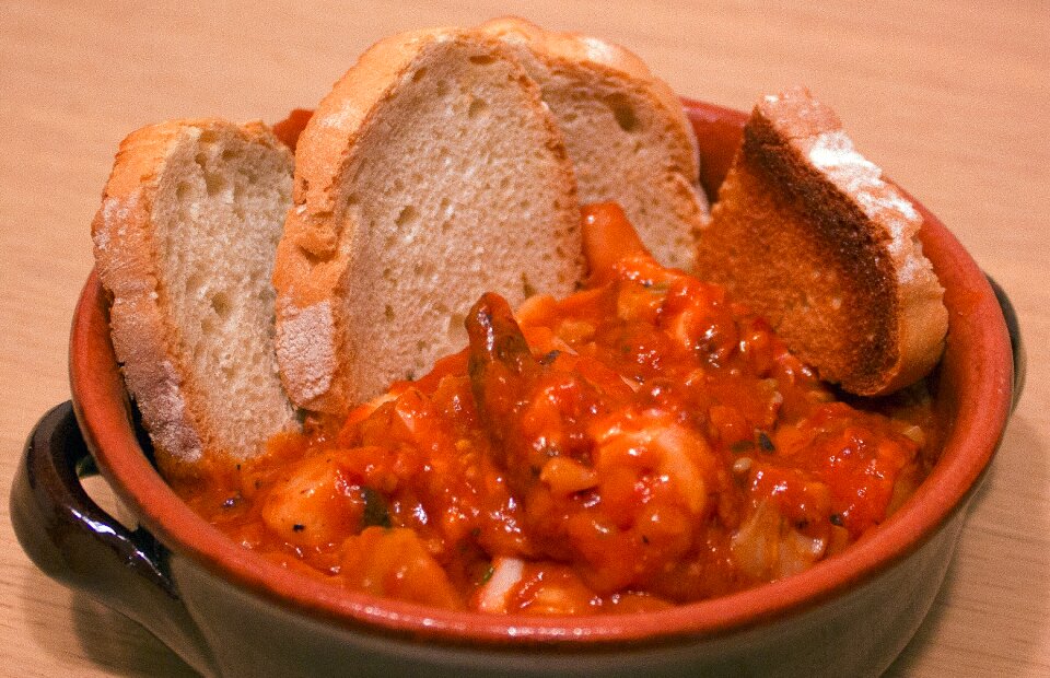Typical dish gastronomy cook