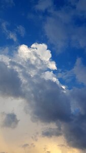 Blue sky clouds cloudscape heaven