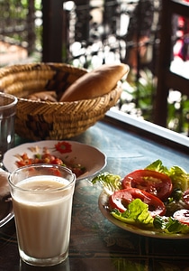 Salad fresh healthy