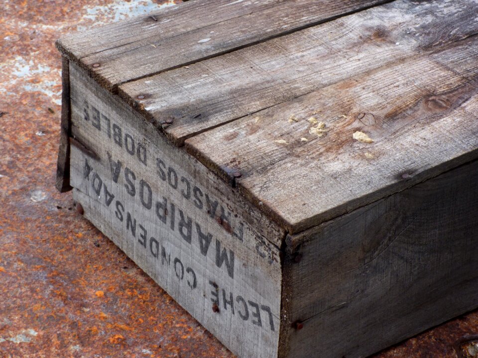 Old old wood slats