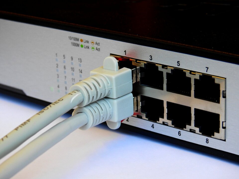 It ethernet connection photo