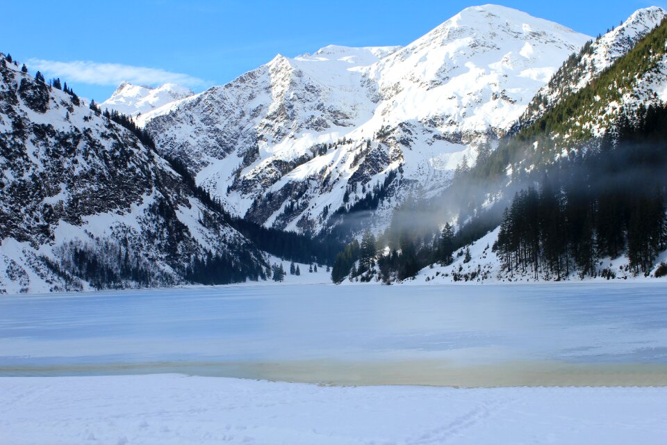 Ice bergsee austria