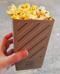 Popcorn cinema theatre photo
