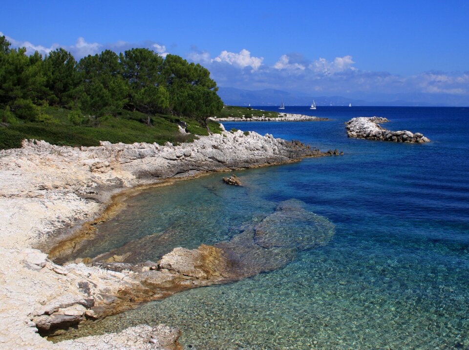 Ionian greek islands summer