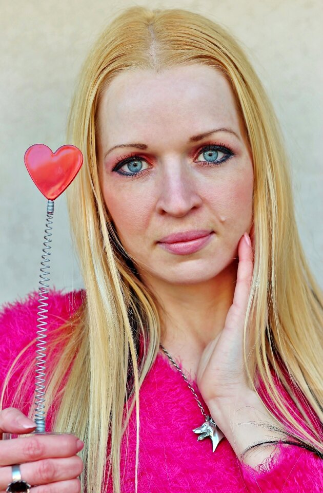 Makeup model eyes