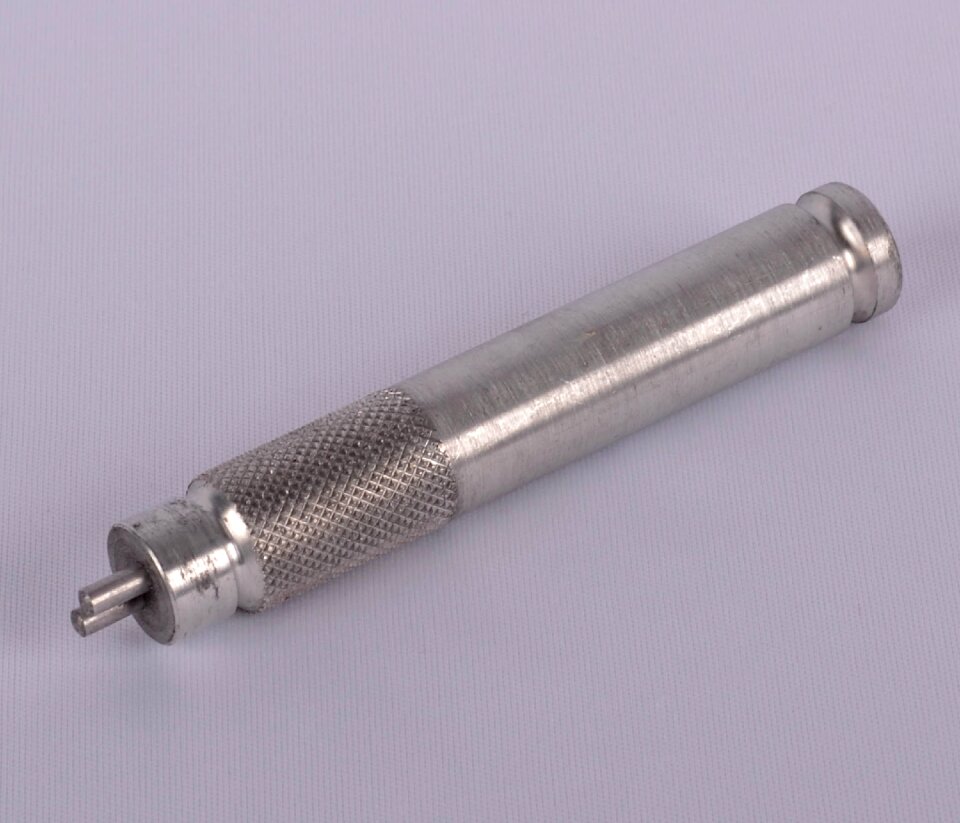 Embalmment applicator button