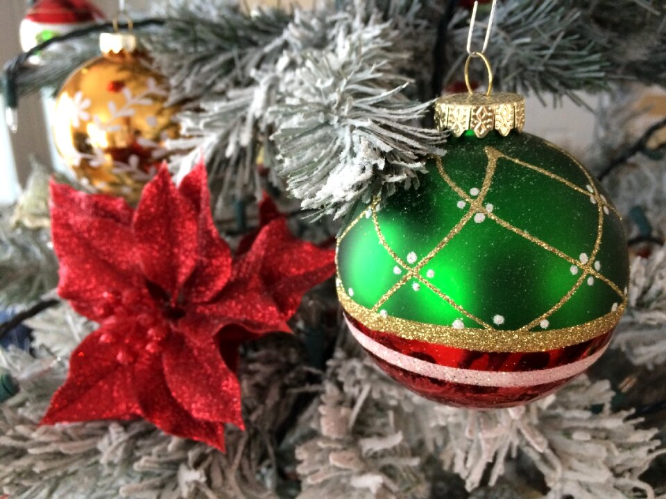Ball christmas decoration photo