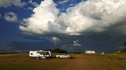 Summer vacation outdoors