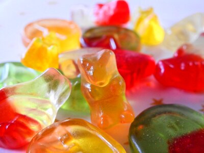 Delicious colorful sweet