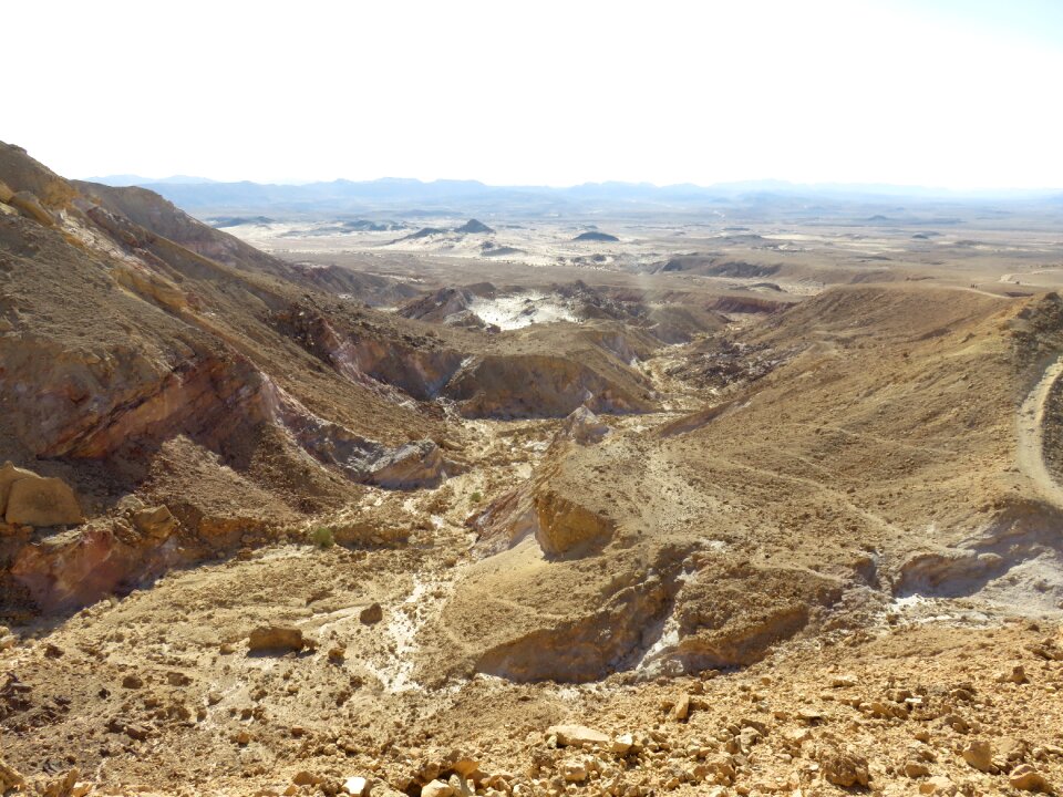 Rock dry valley