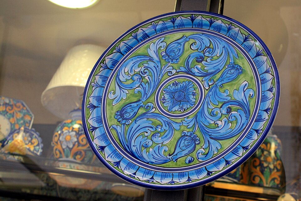 Decoration ceramics exhibition