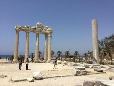 Ancient column classical photo