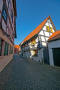 Germany historic center truss photo