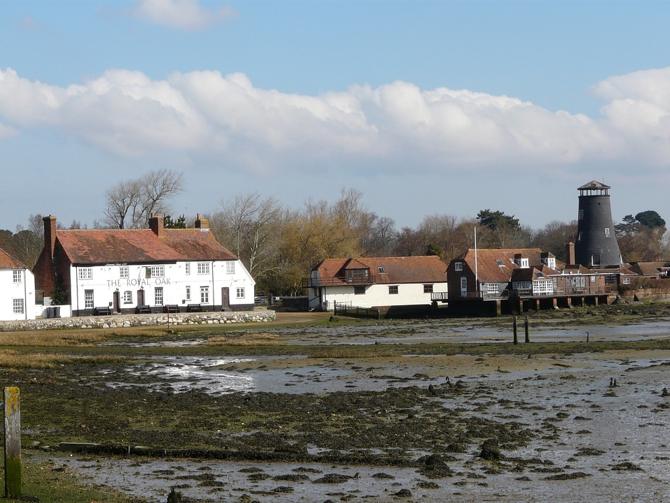 Sea receded langstone