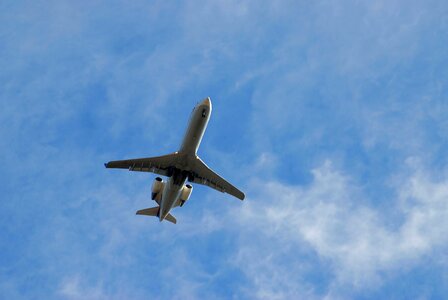Flight jet airplane photo