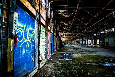 Dark grungy rusty