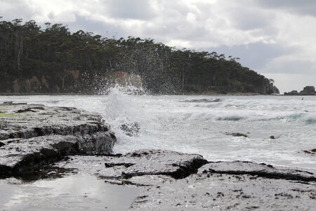Tasmania bay beach