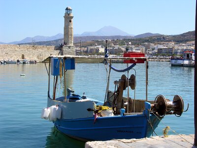 Crete heraklion lookout tower photo
