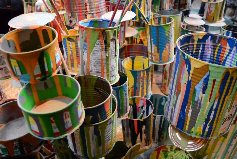 Painting brush installation