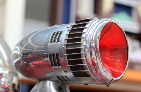 Fire engine lamp photo