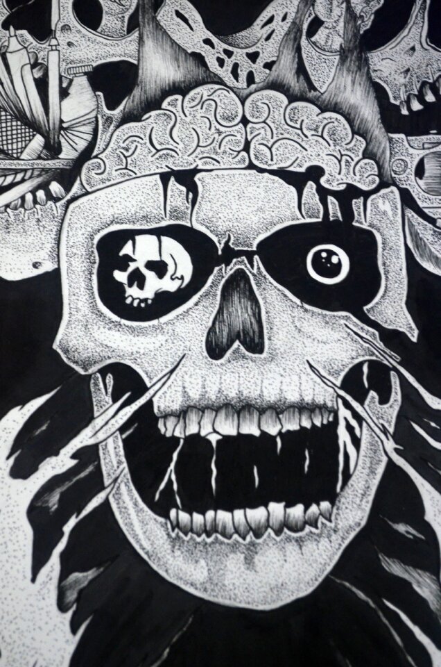 Tattoo art black