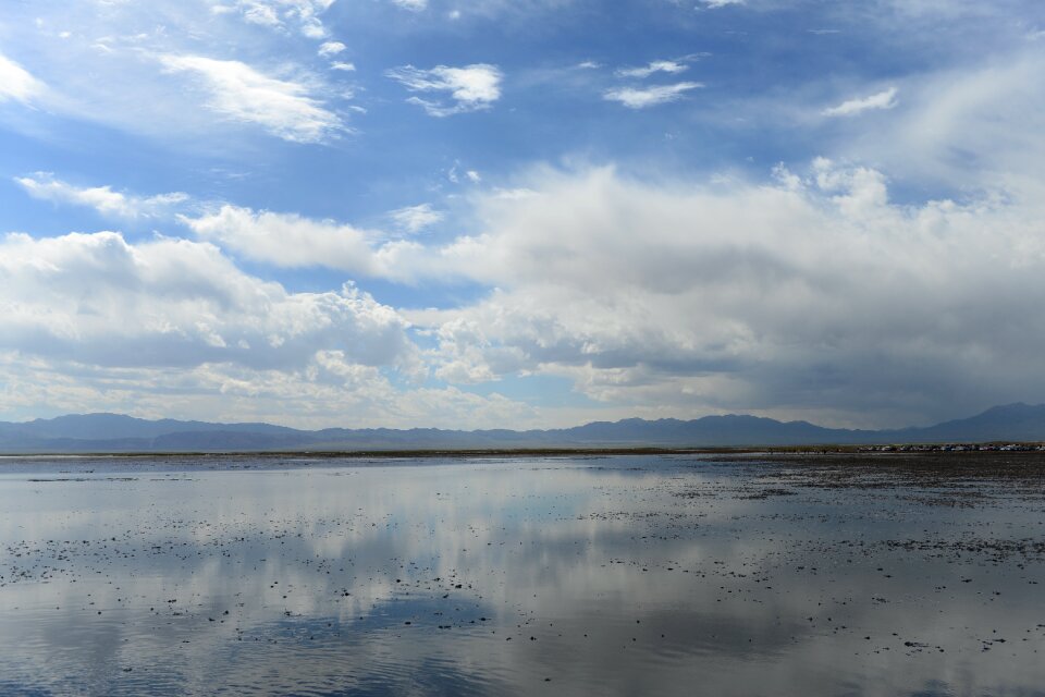 Salt lake lake the scenery