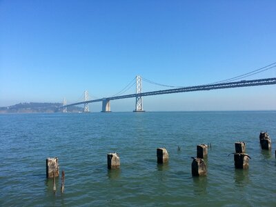 Bay ocean gate photo