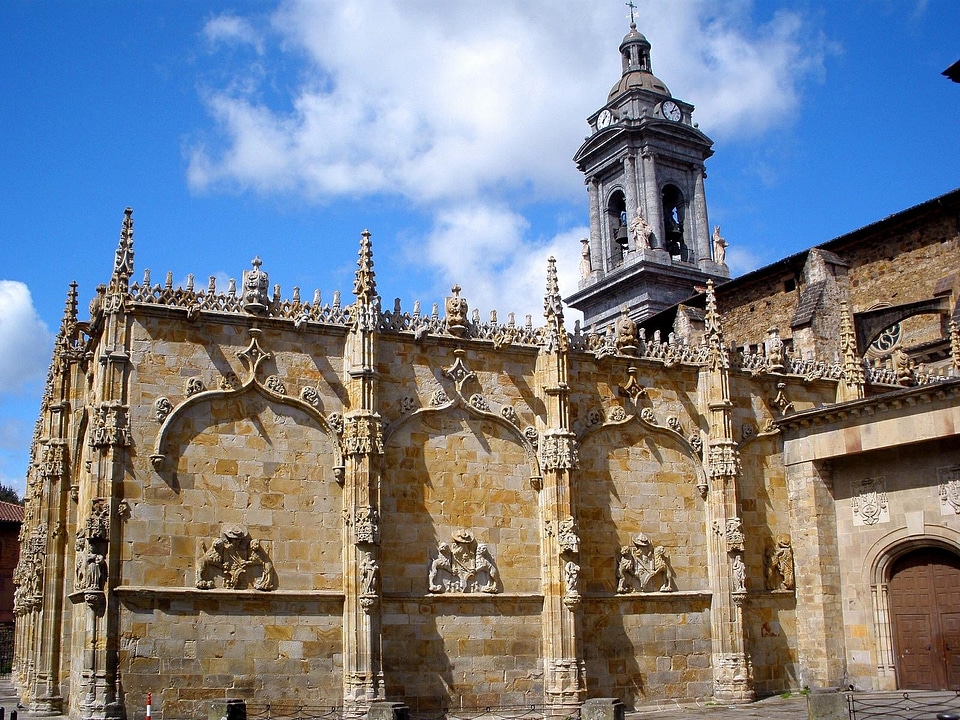 Facade church palace
