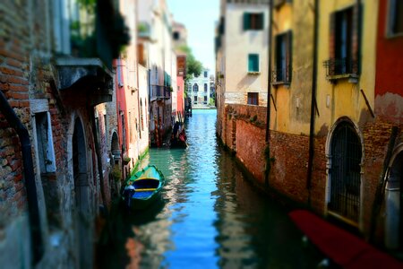 Gondola boat summer