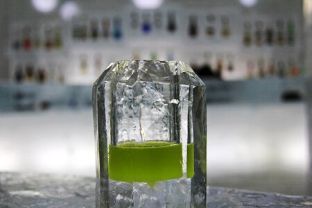 Ice bar wine