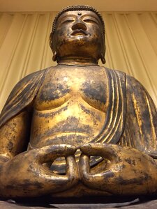 Amitabha sculpture asia photo