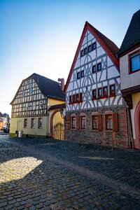 Germany historic center truss photo