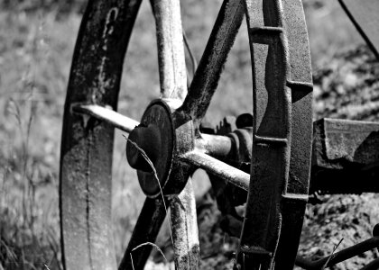 Black and white farmers farmer photo