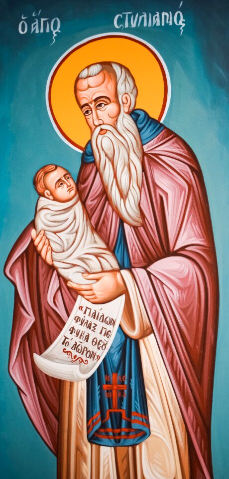 Iconography painting church