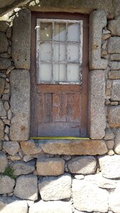 Old door wall door wood