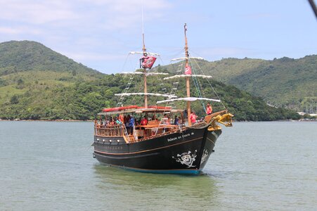 Boat pirate sea