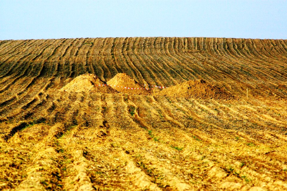 Excavation work horizon