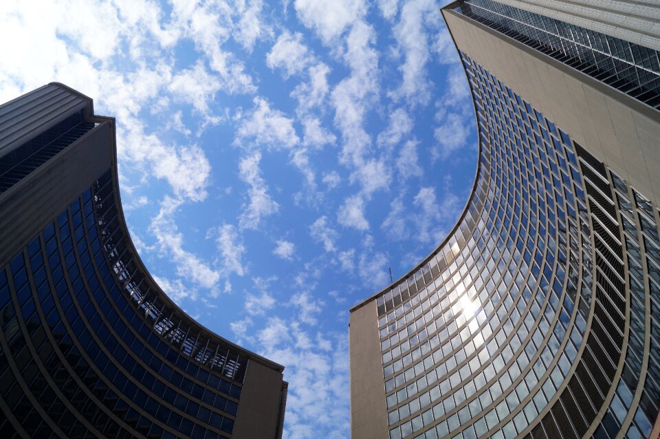 Canada downtown building photo