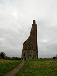 Ruin sky overcast