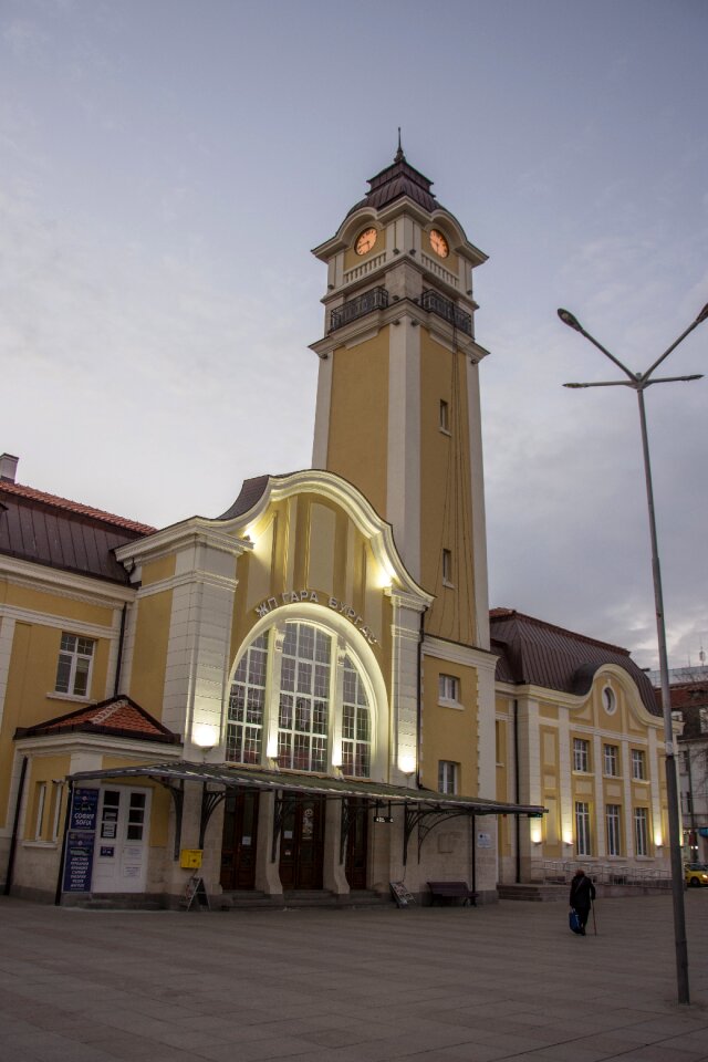 Burgas bulgaria railway photo