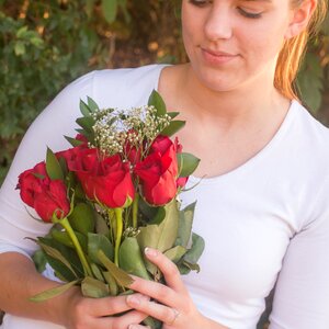 Valentine wedding girl