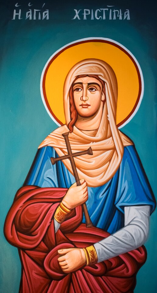Iconography painting church