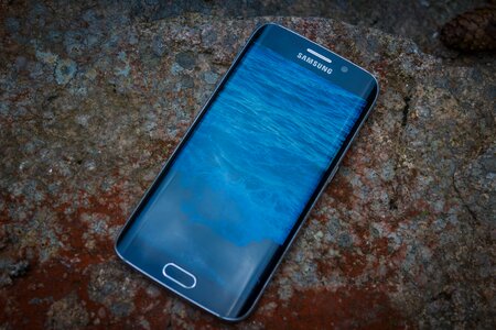 Sea stone smartphone