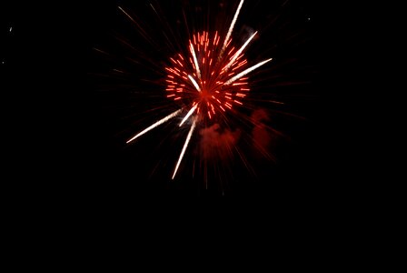Fireworks night summer