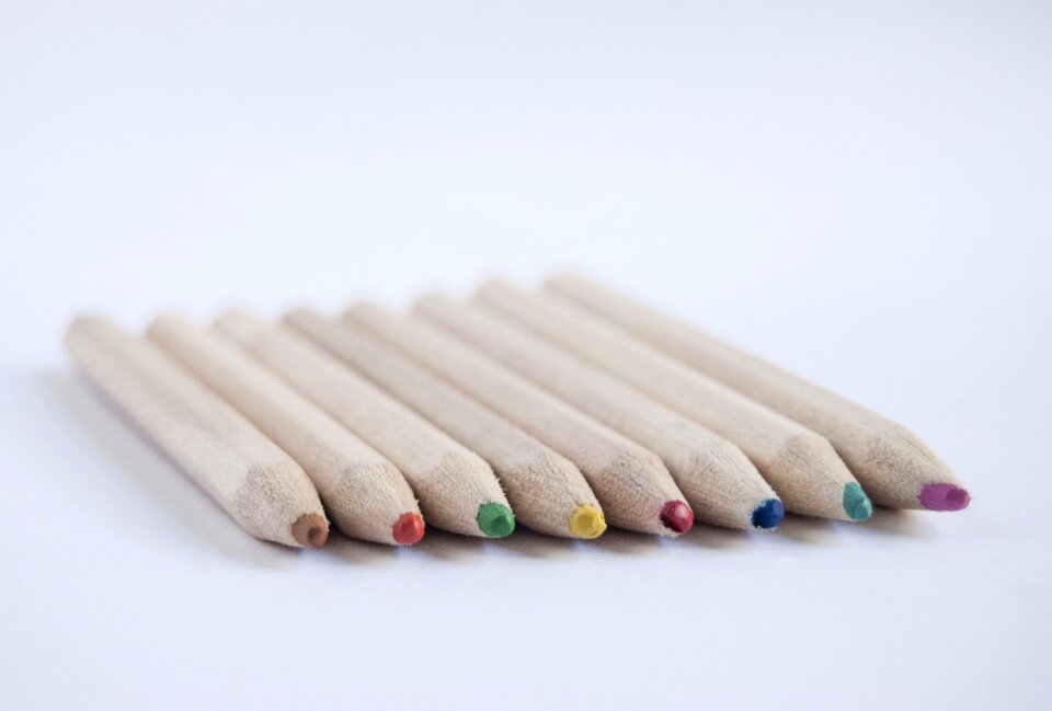 Pencil tip write student material