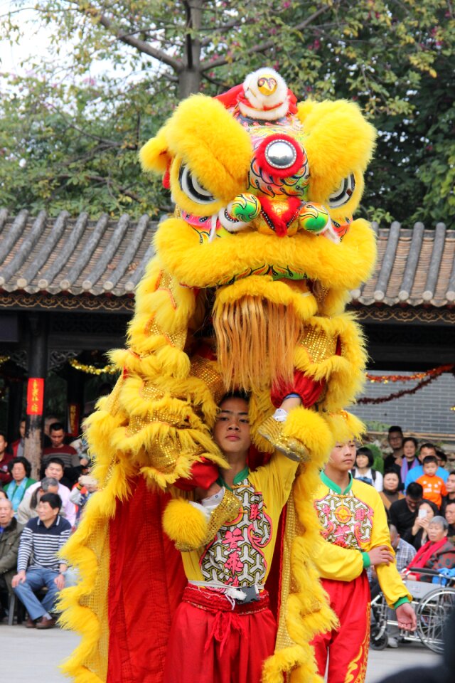 Festival lion dance shengping múa lân
