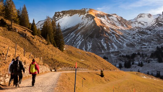 Nature mountains switzerland photo