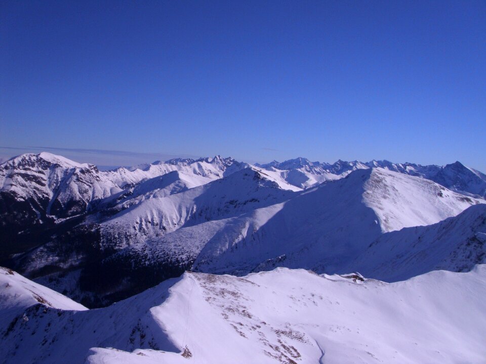 Nature top view panorama